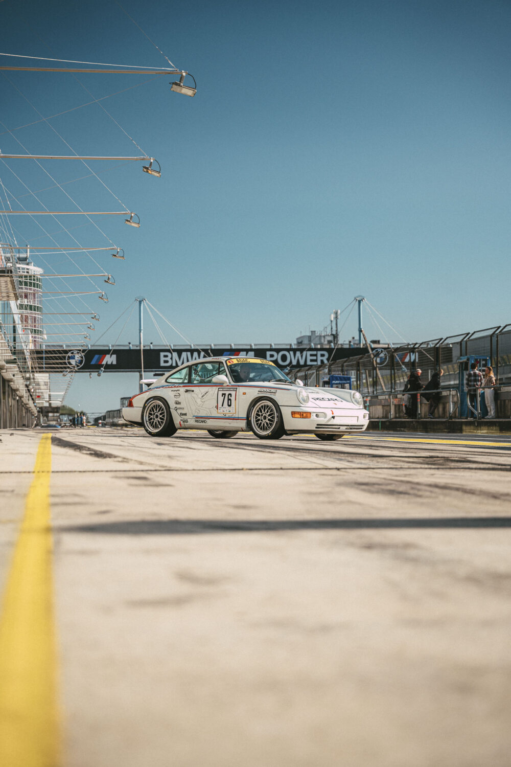 Pit lane